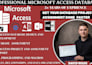 develop microsoft access database project and assignments